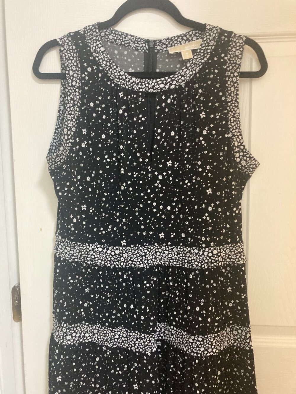 Michael Kors Sleeveless Tiered Dress Med